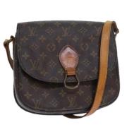 Louis Vuitton Vintage Pre-owned Canvas louis-vuitton-vskor Brown, Dam