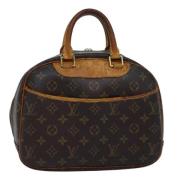 Louis Vuitton Vintage Pre-owned Canvas handvskor Brown, Dam