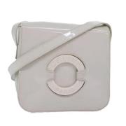 Celine Vintage Pre-owned Canvas celine-vskor White, Dam