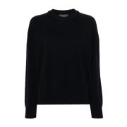 Fabiana Filippi Blå Sweatshirt Aw24 Damkläder Blue, Dam