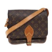 Louis Vuitton Vintage Pre-owned Canvas louis-vuitton-vskor Brown, Dam