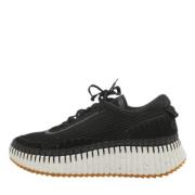 Chloé Pre-owned Pre-owned Tyg sneakers Black, Dam