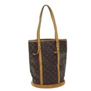 Louis Vuitton Vintage Pre-owned Canvas louis-vuitton-vskor Brown, Dam