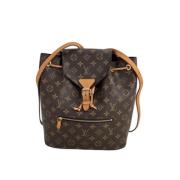 Louis Vuitton Vintage Pre-owned Canvas ryggsckar Brown, Dam