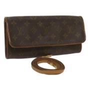 Louis Vuitton Vintage Pre-owned Canvas louis-vuitton-vskor Brown, Dam