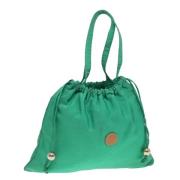 Fendi Vintage Pre-owned Nylon fendi-vskor Green, Dam