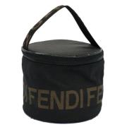 Fendi Vintage Pre-owned Canvas necessrer Black, Dam