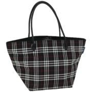 Burberry Vintage Pre-owned Nylon handvskor Black, Dam