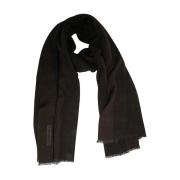 Corneliani Stiliga Scarves för Män Aw24 Black, Herr