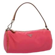 Prada Vintage Pre-owned Nylon necessrer Pink, Dam