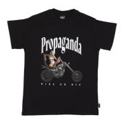 Propaganda Ride or Die Tee Svart Black, Herr