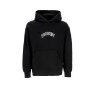 Propaganda Svart Mun Huva Långärmad Sweatshirt Black, Herr