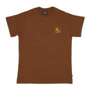 Propaganda Brun Herr T-shirt Crew Neck Brown, Herr