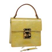 Louis Vuitton Vintage Pre-owned Laeder handvskor Yellow, Dam