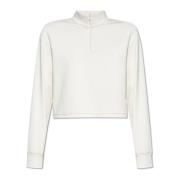 Theory Sweatshirt med dragkedja Beige, Dam