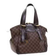 Louis Vuitton Vintage Pre-owned Canvas louis-vuitton-vskor Brown, Dam