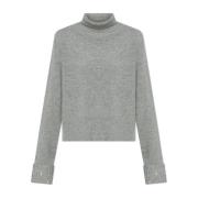 Fabiana Filippi Ull Turtleneck Gray, Dam