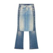 Diesel Casual Byxor Blue, Dam