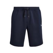 Ralph Lauren Blå Shorts med Dragsko i Midjan Blue, Herr