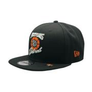 New Era NBA ALT Keps - Svart Patchad Logotyp Black, Herr