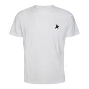 Golden Goose Stjärna T-shirt Reguljär White, Dam