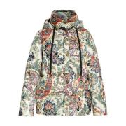 Etro Multifärgad Parka för Kvinnor Aw24 Multicolor, Dam