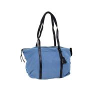 Prada Vintage Pre-owned Nylon prada-vskor Blue, Dam