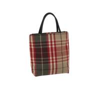 Burberry Vintage Pre-owned Canvas handvskor Multicolor, Dam