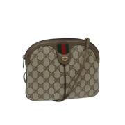 Gucci Vintage Pre-owned Canvas gucci-vskor Beige, Dam