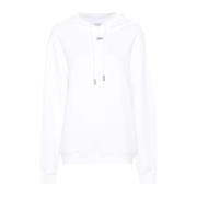 Off White Stilig Hoodie Sweatshirt White, Dam