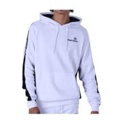 Sergio Tacchini Logo Band Hoodie - Vit White, Herr