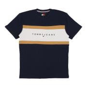 Tommy Hilfiger Mörk Natt Marin Cut & Sew Tee Blue, Herr