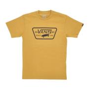 Vans Narcissus/Svart Full Patch Tee Kortärmad Yellow, Herr