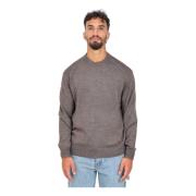 Armani Exchange Brun Crew Neck Sweater Brown, Herr