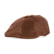 Kangol Cord Flatt Keps Hat Brown, Herr