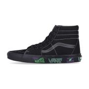 Vans Hög Topp Skate Sko Svart Black, Herr