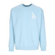 New Era Dodgers Lättvikts Crewneck Sweatshirt Blue, Herr