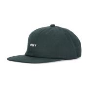 Obey Platt skärmkeps Bold Twill Strapback Green, Herr