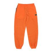 Dolly Noire Orange Baggy Tracksuit Byxor med Mesh Orange, Herr