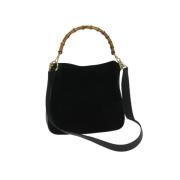 Gucci Vintage Pre-owned Mocka handvskor Black, Dam