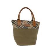 Burberry Vintage Pre-owned Bomull handvskor Beige, Dam