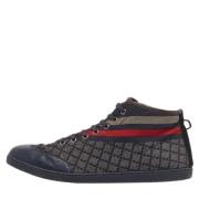 Gucci Vintage Pre-owned Laeder sneakers Blue, Herr