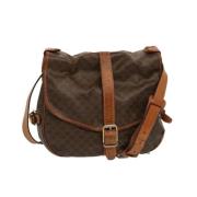 Celine Vintage Pre-owned Canvas celine-vskor Brown, Dam