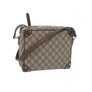 Gucci Vintage Pre-owned Canvas gucci-vskor Beige, Dam