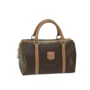 Celine Vintage Pre-owned Tyg handvskor Brown, Dam