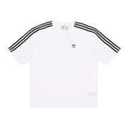 Adidas Klassisk Oversized Tee Vit Dam T-shirt White, Dam