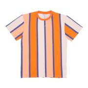 Karl Kani Signatur Stripe Tee Orange Multicolor, Herr