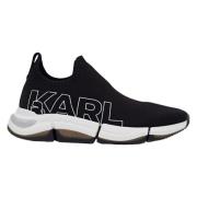 Karl Lagerfeld Quadro Logo Lo Stiliga Sneakers Black, Herr