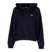 Nike Oversized Hoodie Svart/Vit Black, Dam