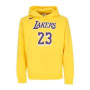 Nike LeBron James NBA Club Hoodie Yellow, Herr